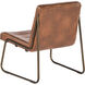 Anton Bravo Cognac Lounge Chair